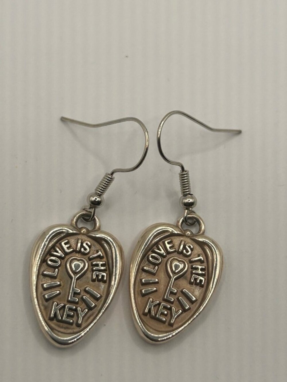 Brighton Love is the Key custom french wire earrings NWOT